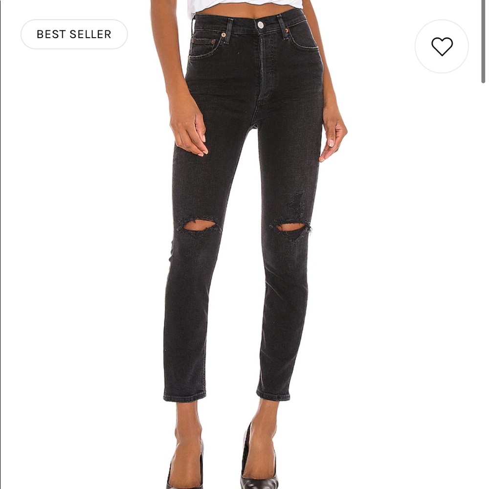 Nico High Rise Slim in Casette agolde